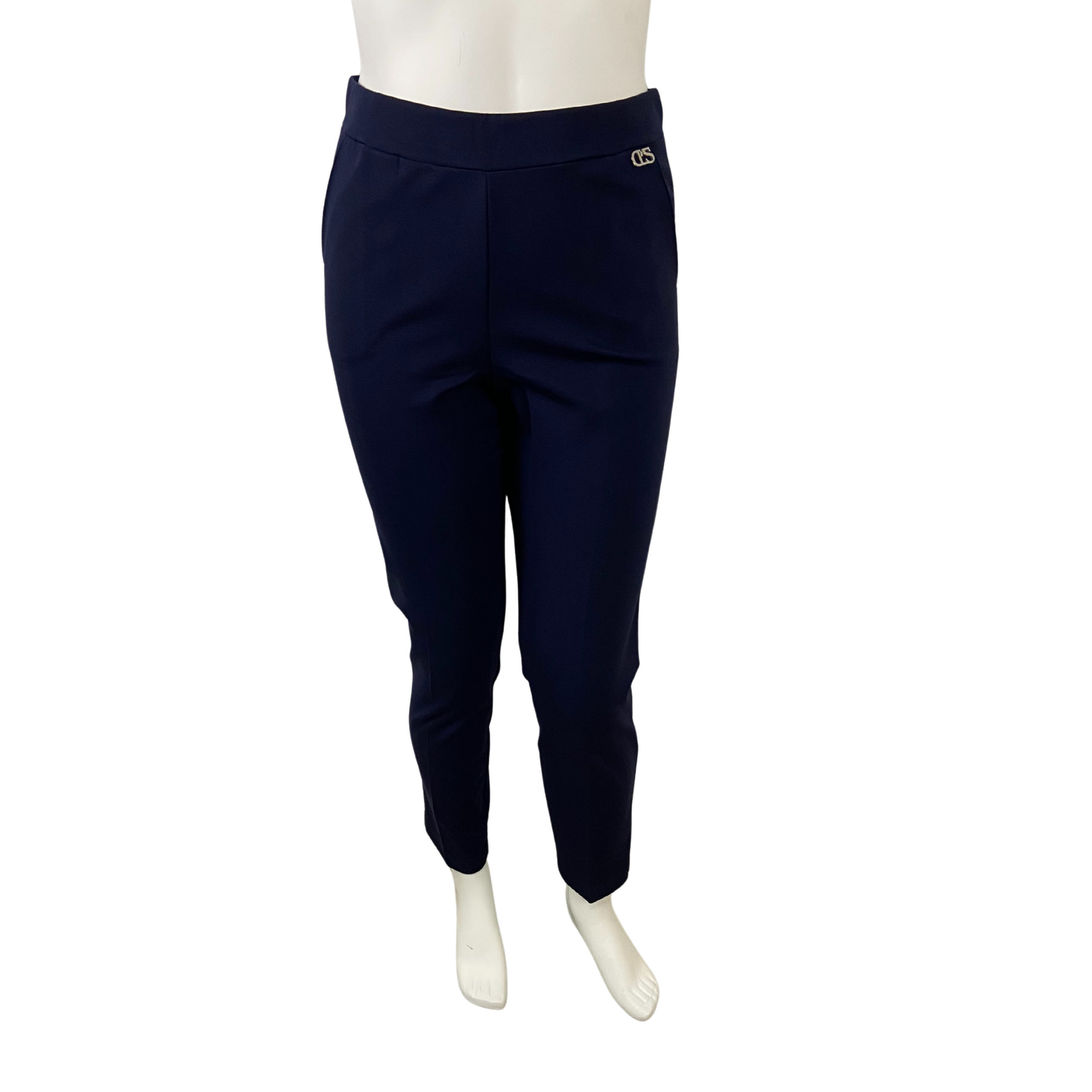 Pantalone sigaretta con tasche
