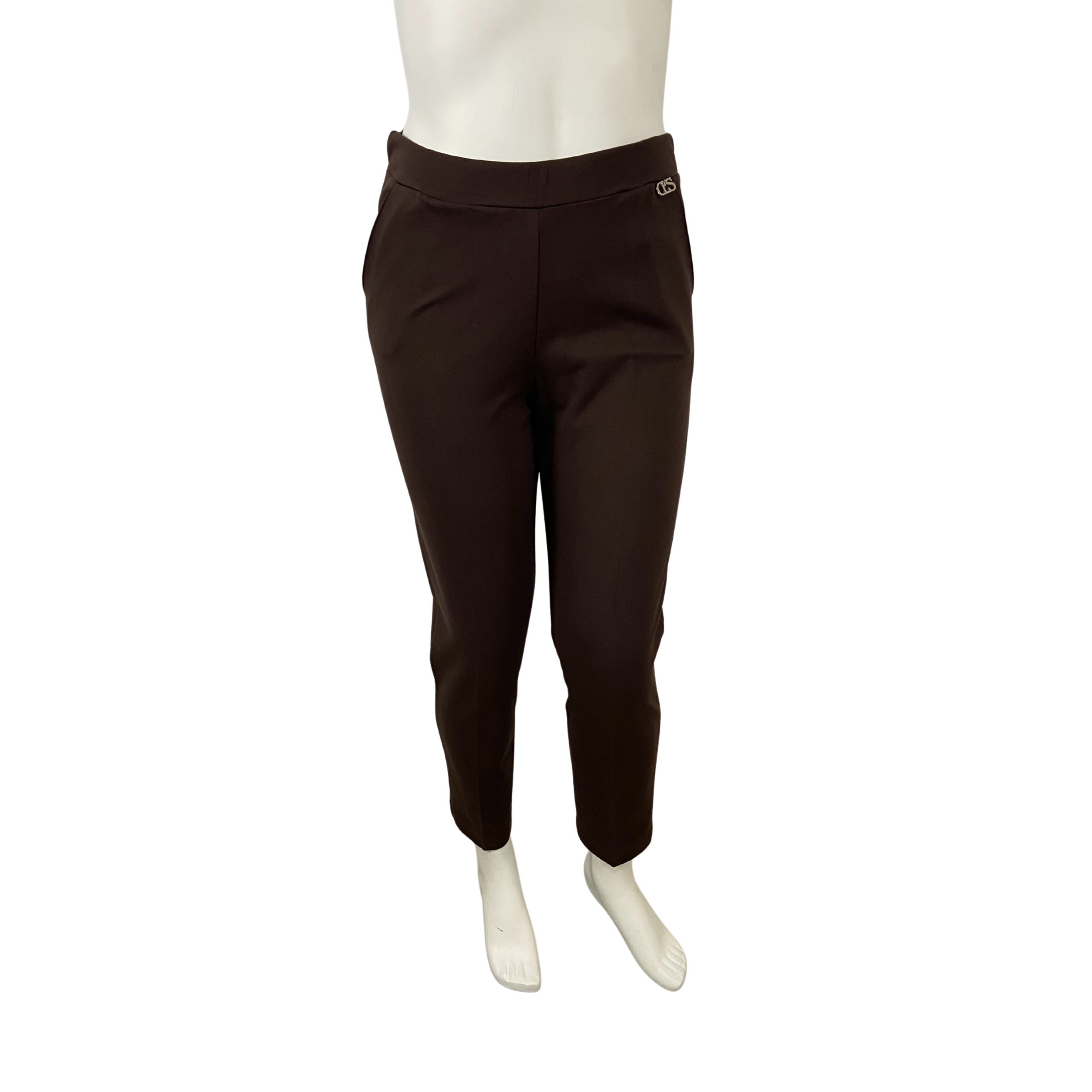 Pantalone sigaretta con tasche