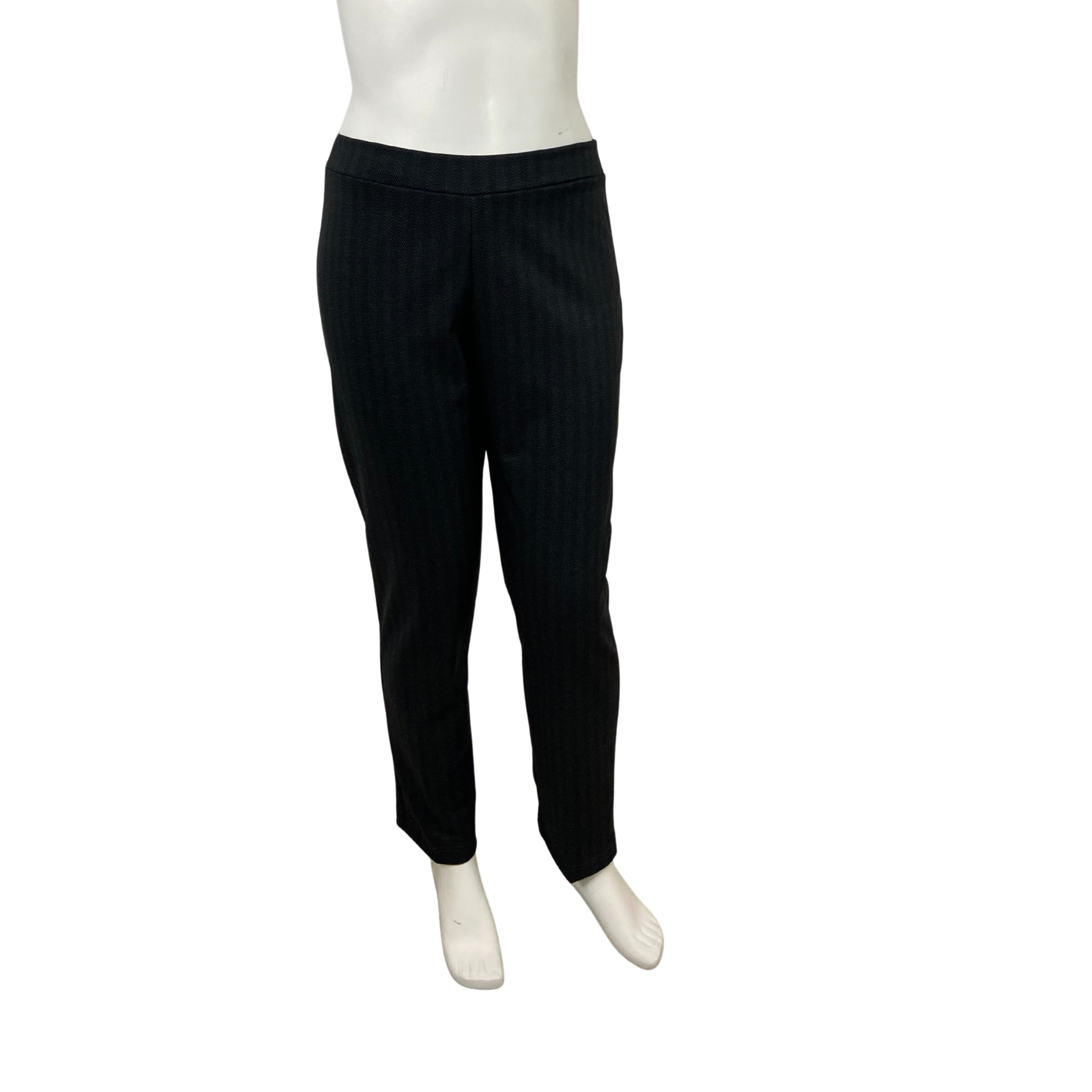 Pantalone sigaretta jacquard