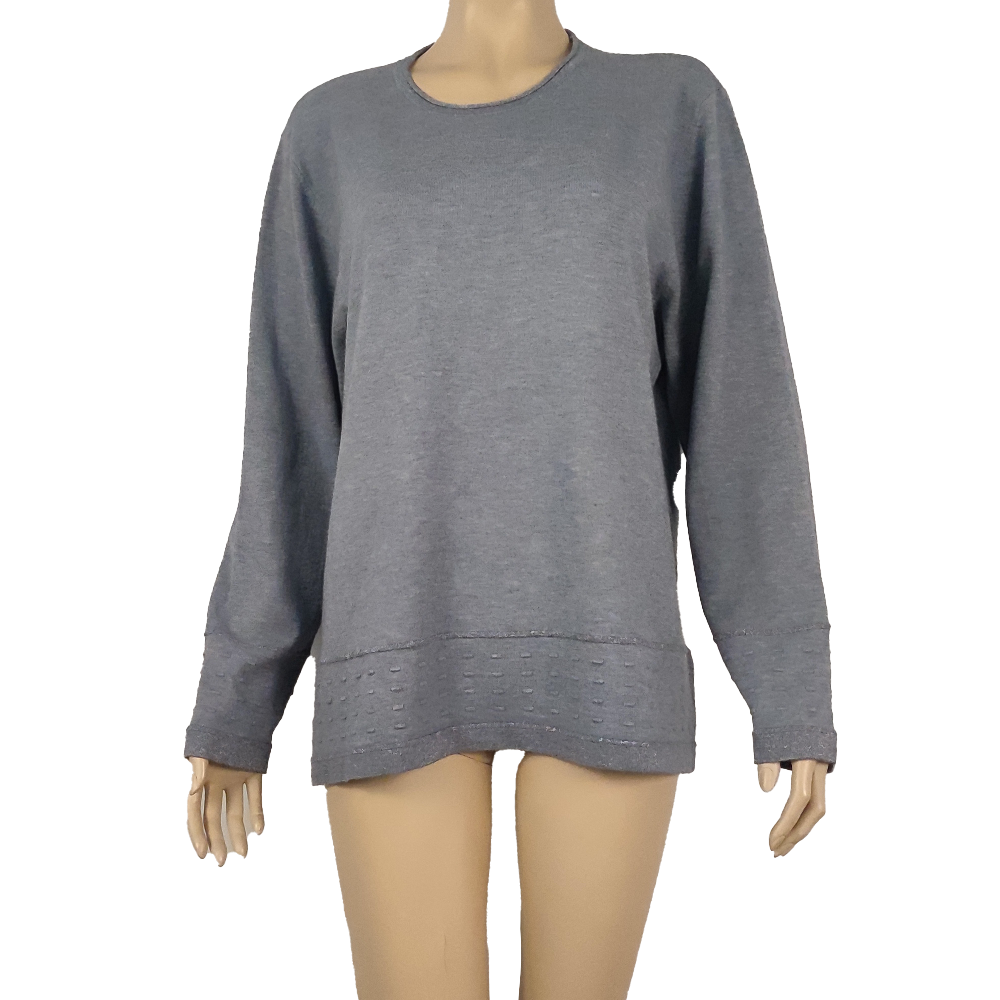 Maglia con dettagli laminati