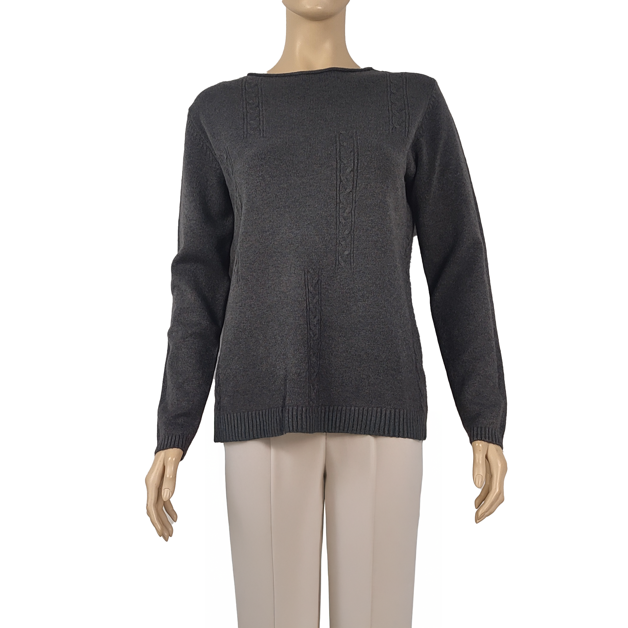 Maglia con dettagli verticali