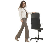 Pantalone flare con tasche