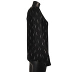 Maglia con costine glitter