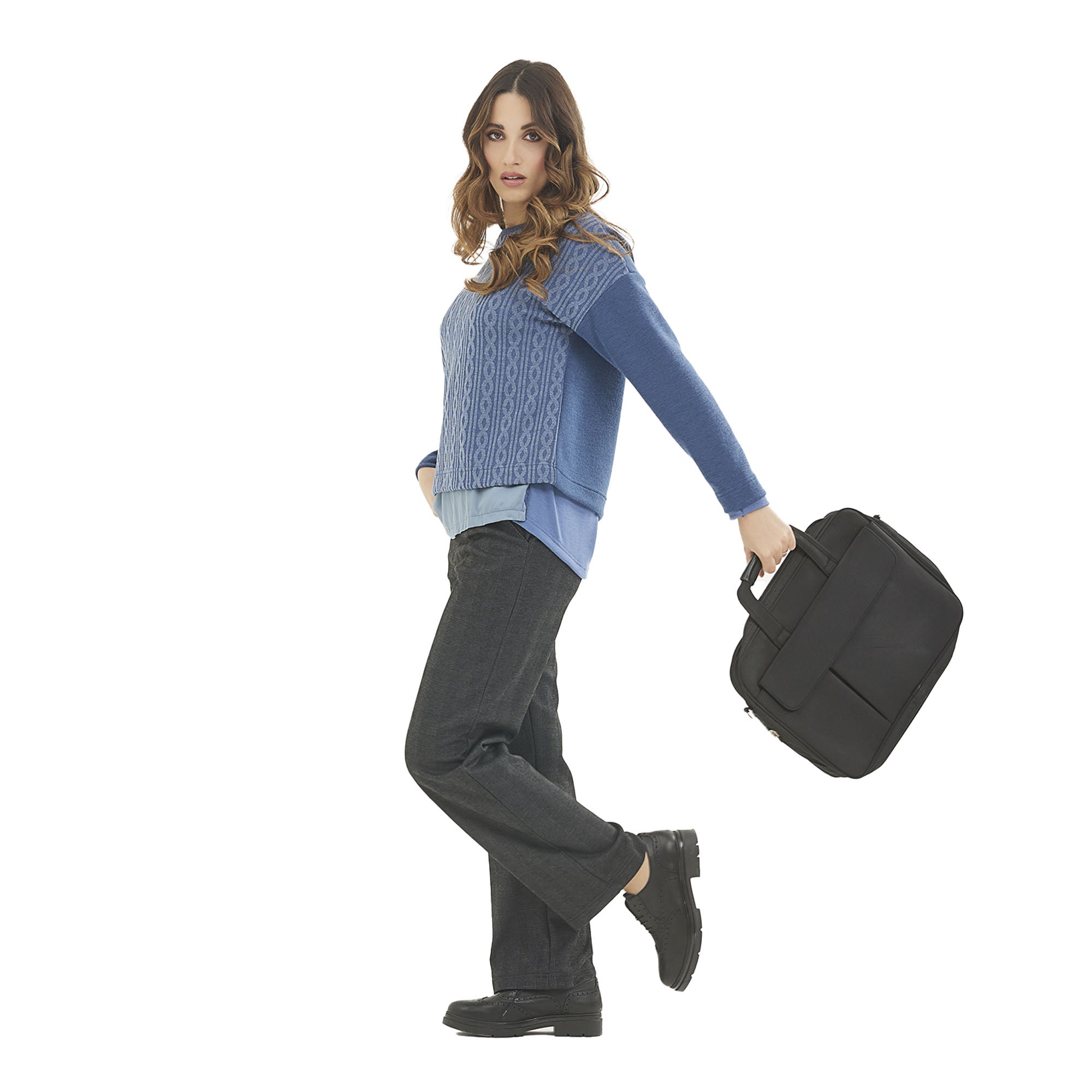 Pantalone dritto con tasche