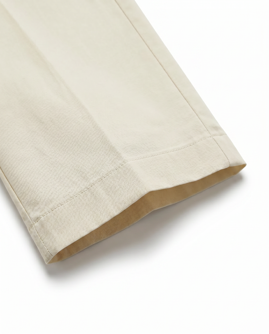 Pantalone estivo cropped palazzo in cotone – modello curvy con elastico in vita