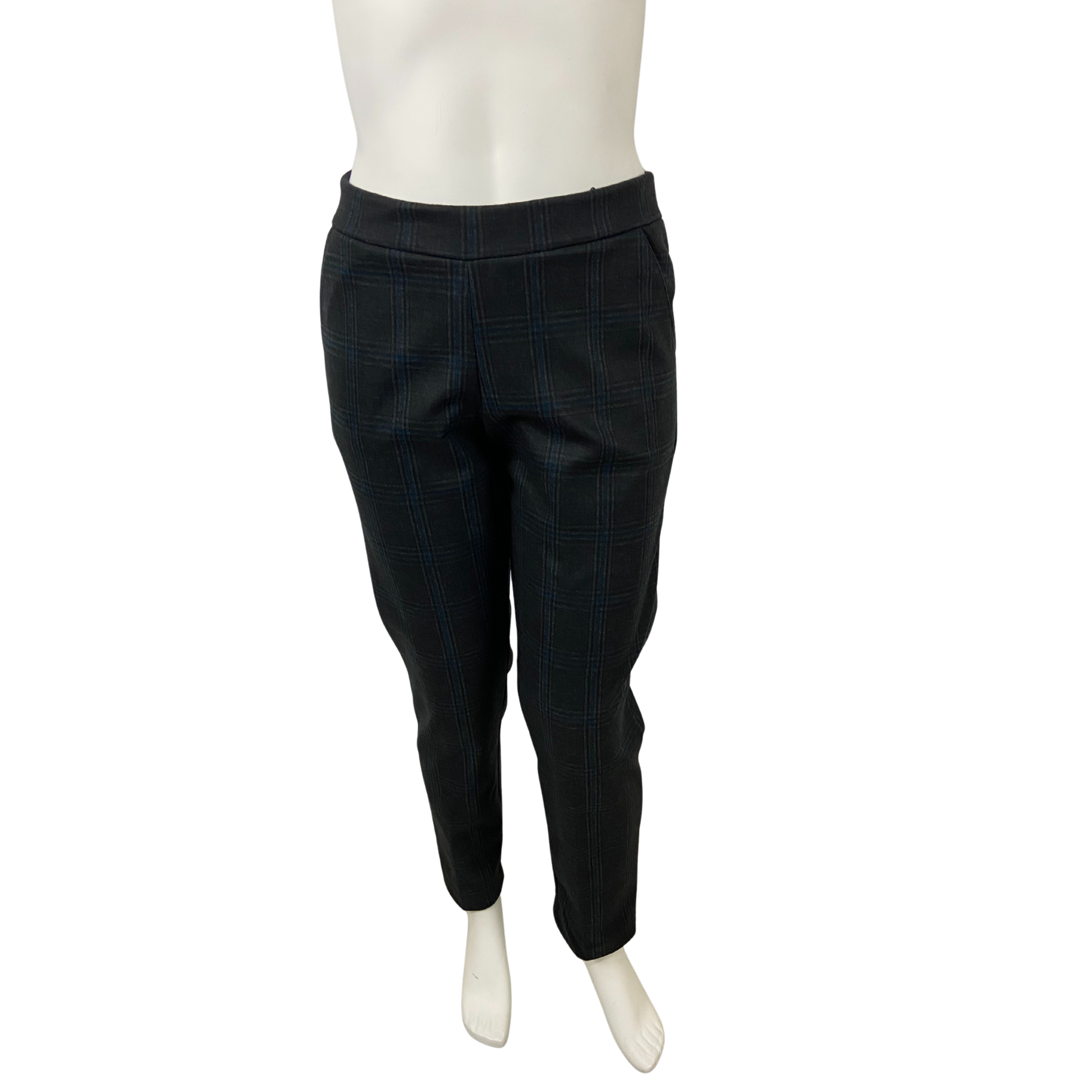 Pantalone sigaretta con tasche - 8 fantasie