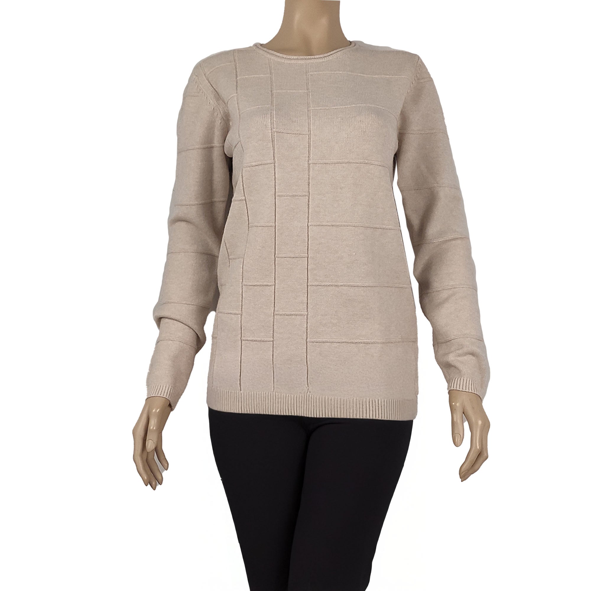 Maglia con texture geometrica