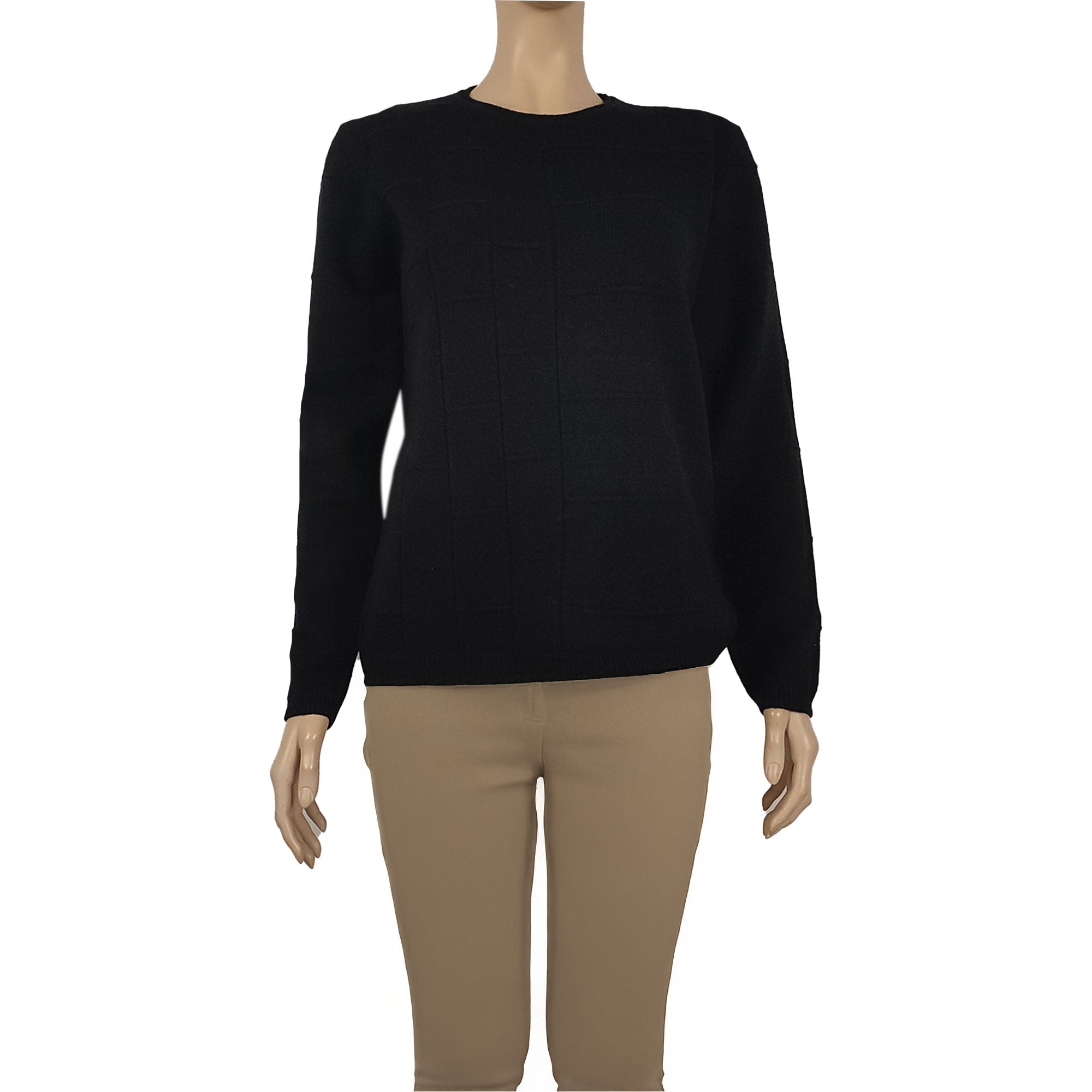 Maglia con texture geometrica