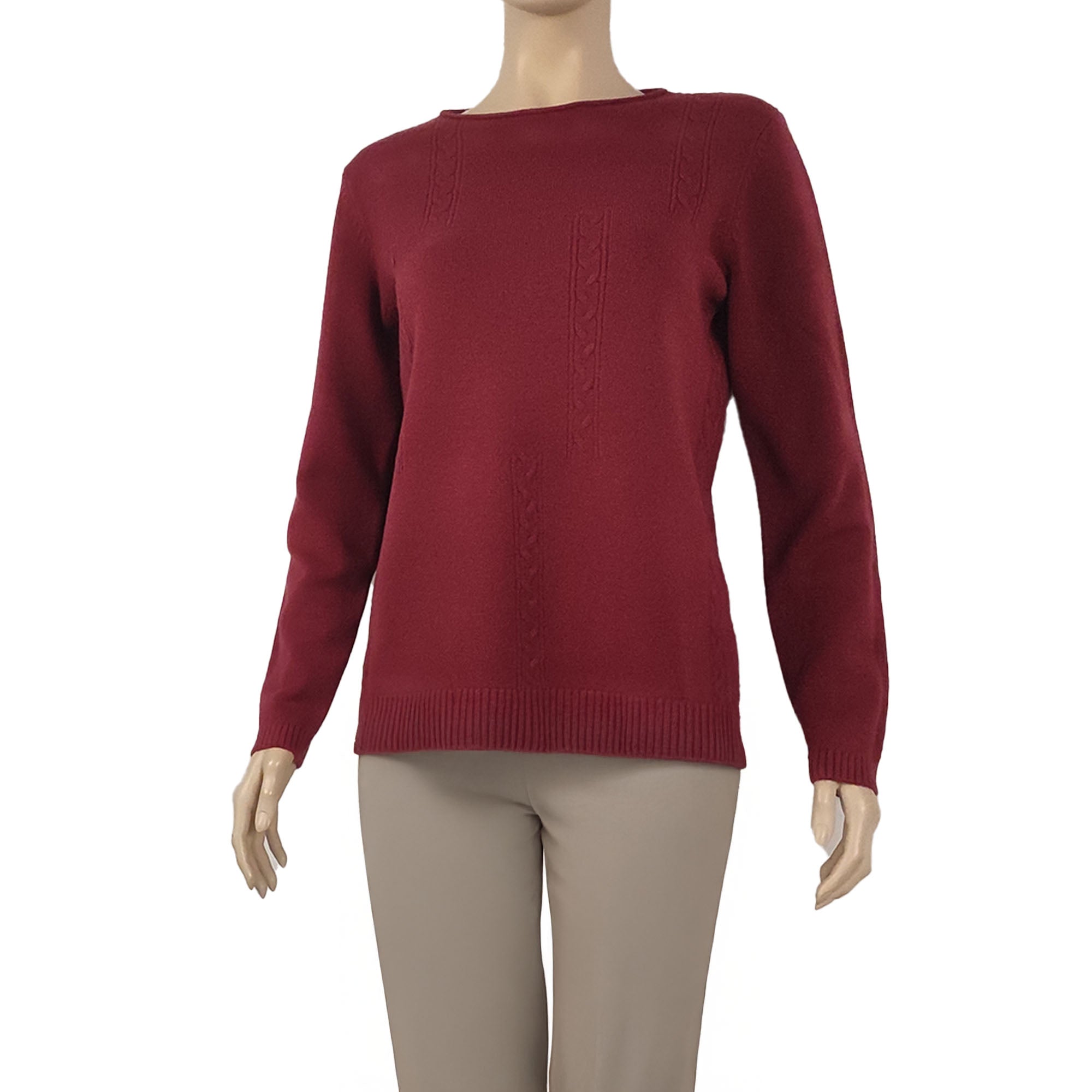 Maglia con dettagli verticali