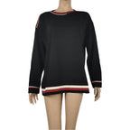 Maglia con fasce colorate