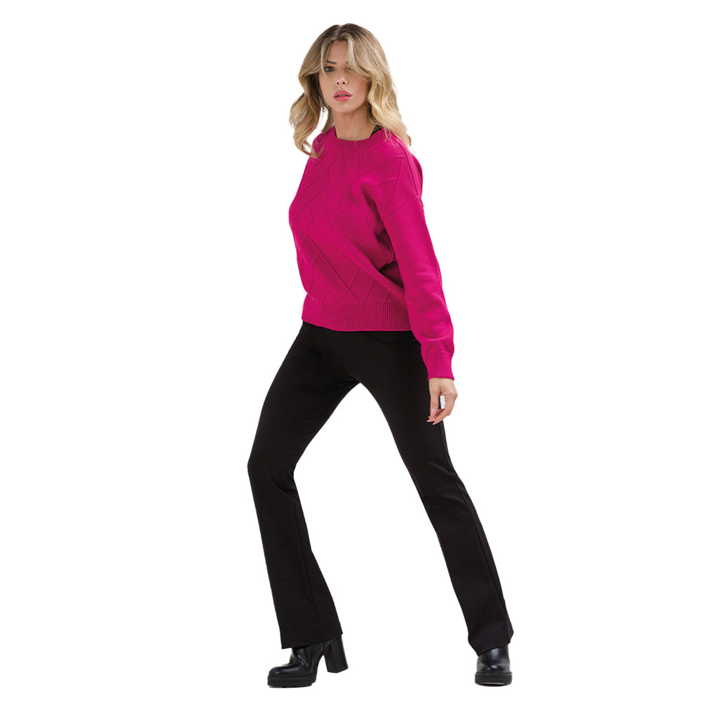 Maglia maglieria calata